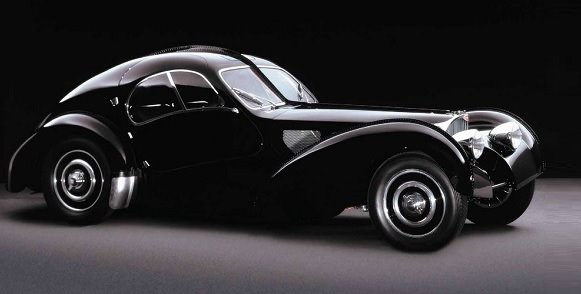 Bugatti Type 57SC Black